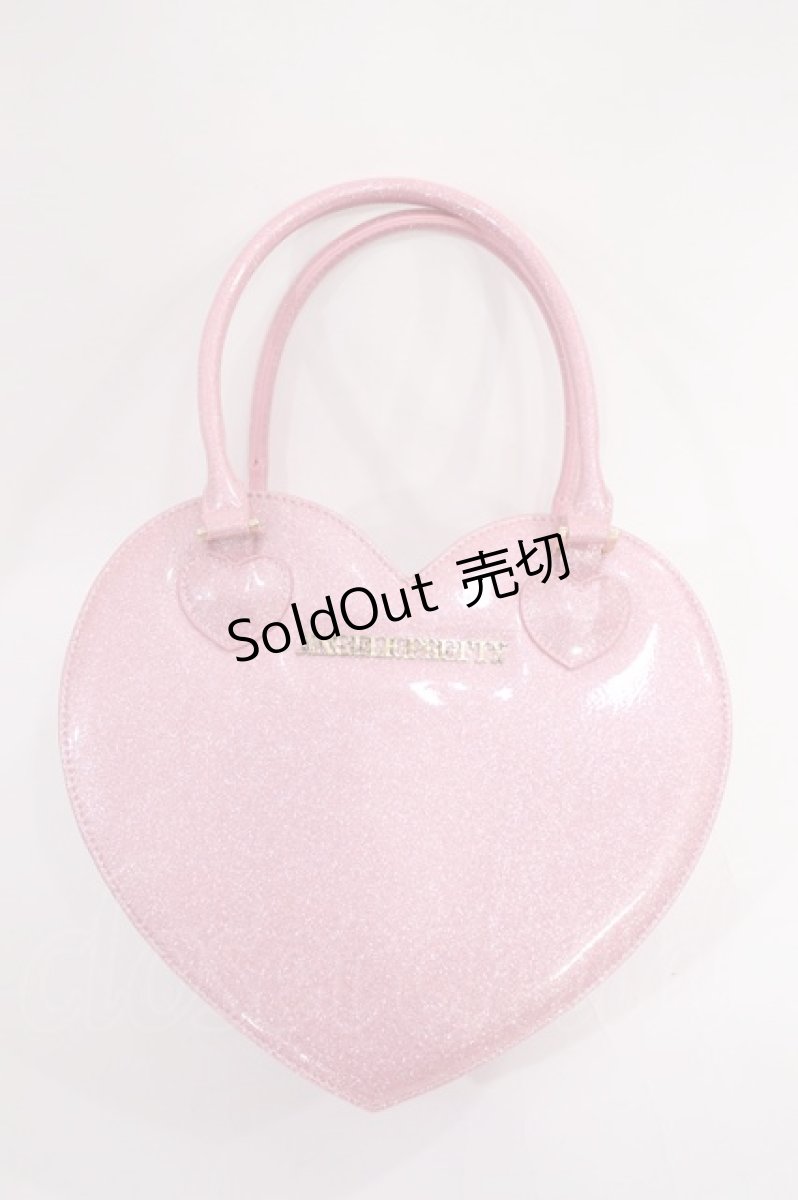 画像1: Angelic Pretty / グリッターLove Heartトートバッグ  ピンク H-26-09-15-1028-AP-BG-NS-ZH (1)