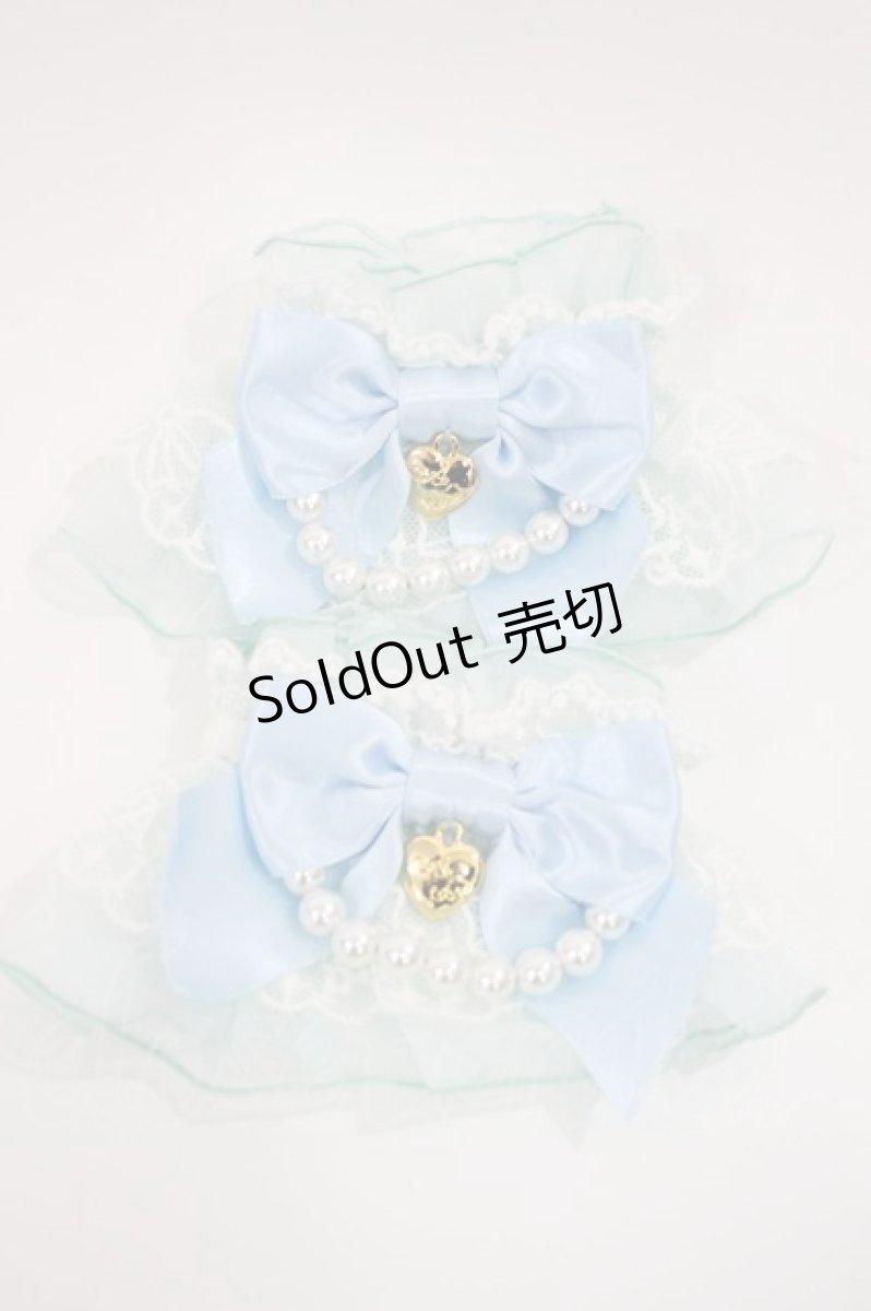 画像1: Angelic Pretty / Dreamy Pearlお袖とめ  ミント/サックス H-26-09-15-1032-AP-ZA-NS-ZH (1)