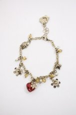 画像2: axes femme / ハートフラワーブレスレット+ピアス  ゴールド H-26-09-15-1034-AX-AC-YZ-ZH (2)