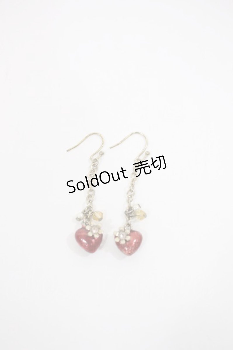 画像3: axes femme / ハートフラワーブレスレット+ピアス  ゴールド H-26-09-15-1034-AX-AC-YZ-ZH (3)