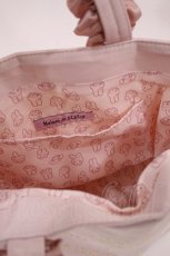 画像2: Maison de FLEUR / マイメロディ/フリルハンドルトートバッグ  ピンク H-26-09-15-1040-LO-BG-NS-ZH (2)