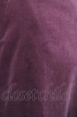 画像5: metamorphose / 刺繍入りコートワンピース(別珍) FREE ワイン H-26-09-15-1005-ME-CO-YZ-ZH (5)