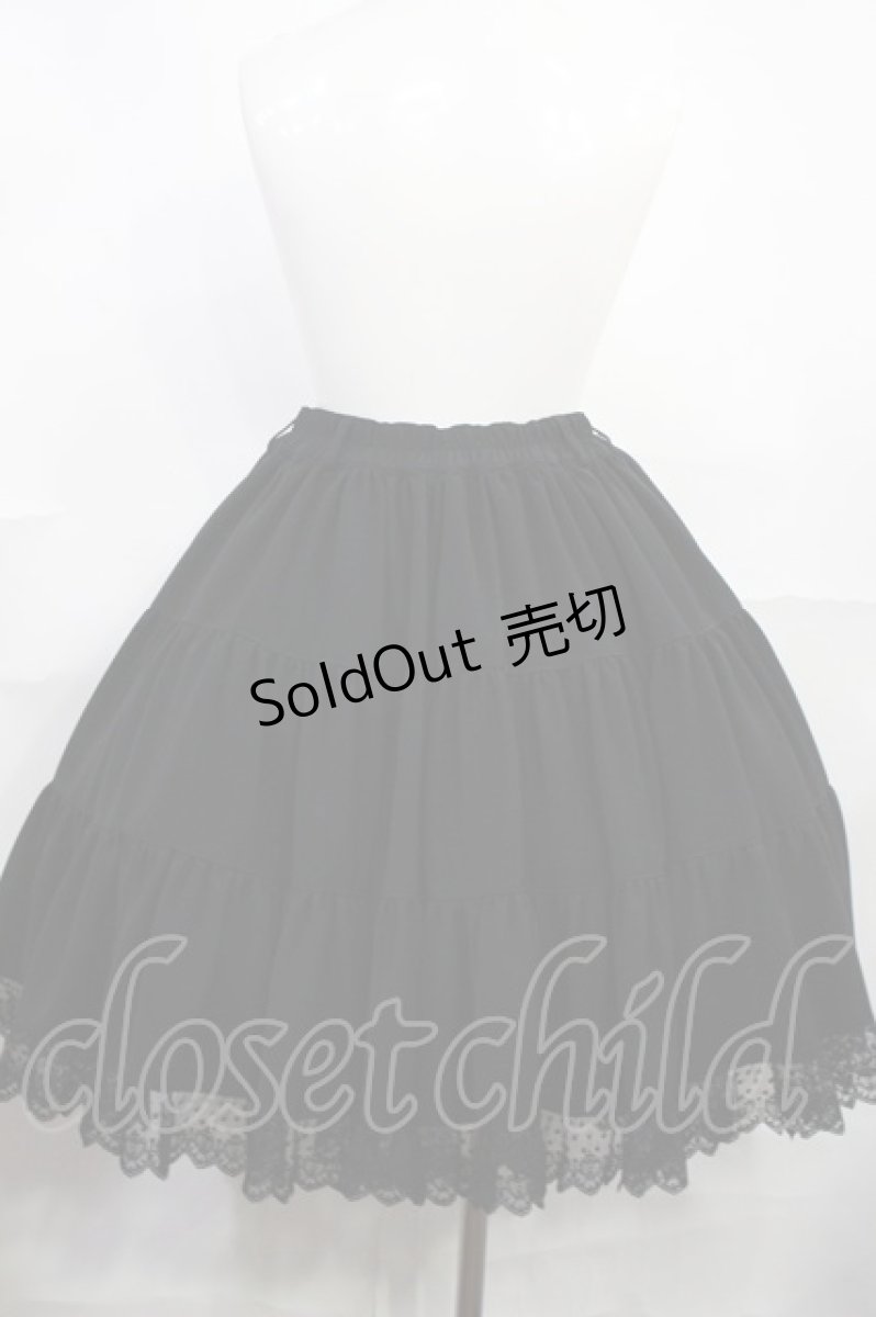 画像3: metamorphose / ティアードスカート FREE ブラック H-26-09-15-1007-ME-SK-YZ-ZH (3)