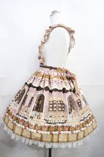 画像2: Angelic Pretty / Sweet Cream Houseエプロン風スカート Free ラズベリー H-26-09-15-1008-AP-SK-NS-ZH (2)