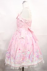 画像2: Angelic Pretty / MilkyPlanetジャンパースカート Free ピンク H-26-09-15-1013-AP-OP-NS-ZH (2)
