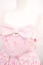 画像4: Angelic Pretty / MilkyPlanetジャンパースカート Free ピンク H-26-09-15-1013-AP-OP-NS-ZH (4)