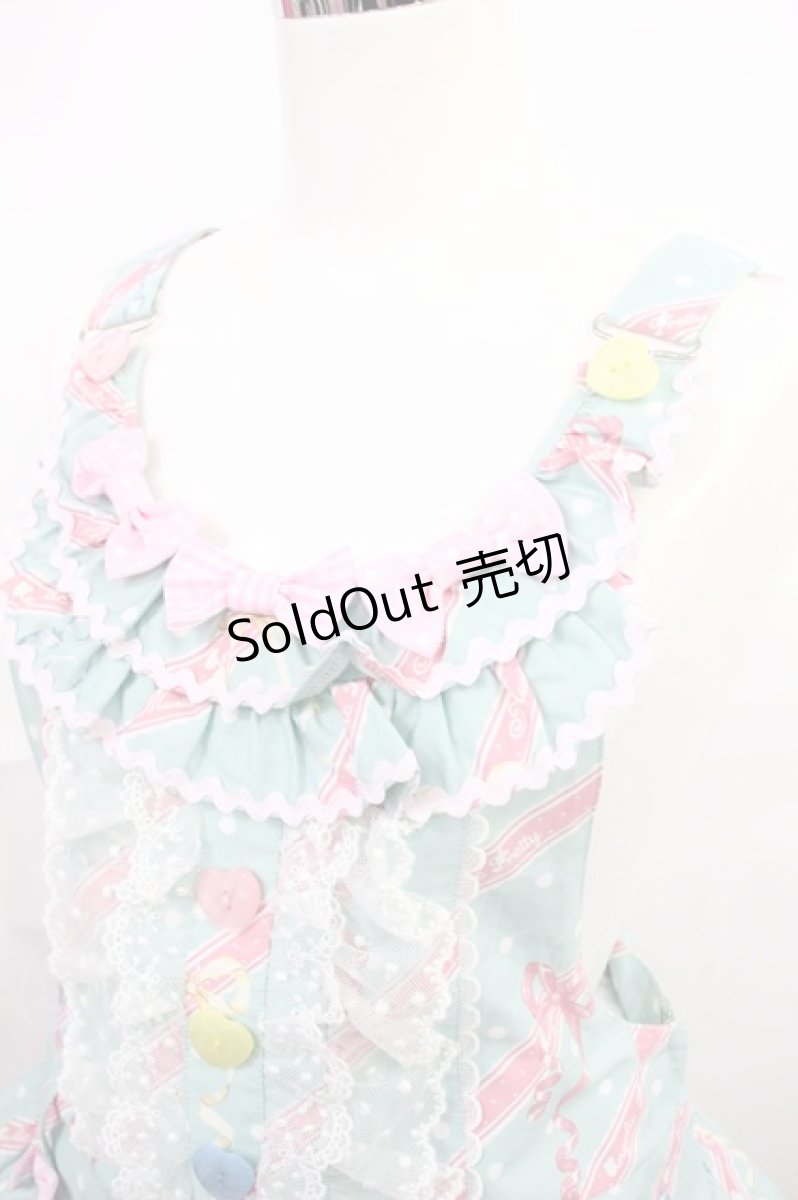 画像4: Angelic Pretty / MELODY TOYSサロペット Free ミント H-26-09-15-1014-AP-OP-NS-ZH (4)