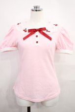 画像1: Angelic Pretty / Lovely Cherryカットソー Free ピンク H-26-09-15-1024-AP-TO-NS-ZH (1)