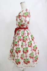画像2: Emily Temple cute / Strawberry Ribbon treeワンピース S アイボリー H-26-09-15-068-ET-OP-AK-ZH (2)