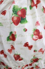 画像4: Emily Temple cute / Mellow Strawberryノースリーブワンピース M アイボリー H-26-09-15-069-ET-OP-NS-ZH (4)