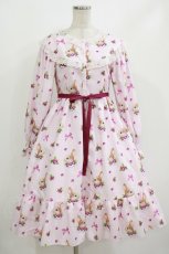 画像1: Emily Temple cute / Berry Bunnyワンピース S ピンク H-26-09-15-011-ET-OP-AK-ZH (1)