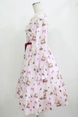 画像2: Emily Temple cute / Berry Bunnyワンピース S ピンク H-26-09-15-011-ET-OP-AK-ZH (2)