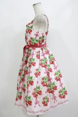 画像2: Emily Temple cute / Strawberry Ribbon treeキャミソールワンピース M ピンク H-26-09-15-014-ET-OP-NS-ZH (2)