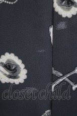 画像5: Q-pot. / Mad Sweetsパフスリーブドレス M ブラック H-26-09-15-021-QP-OP-AK-ZH (5)