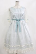 画像1: Melody BasKet / Snow Whiteドレス  サックス H-26-09-15-022-LO-OP-KB-ZH (1)