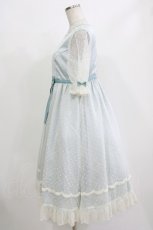 画像2: Melody BasKet / Snow Whiteドレス  サックス H-26-09-15-022-LO-OP-KB-ZH (2)