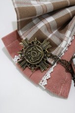 画像3: 星箱works / ローズハンティングリボンタイ  ピンク H-26-09-16-040-PU-ZA-KB-ZH (3)