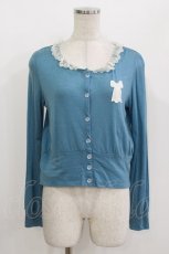 画像1: Emily Temple cute / Ribbonレースカーディガン  ブルー H-26-09-16-1033-ET-TO-KB-ZH (1)
