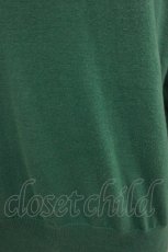 画像3: Jane Marple Dans Le Salon / Cotton-cashmere turtleneck sweater  グリーン H-26-09-16-1041-JM-TO-KB-ZH (3)