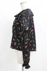 画像2: MILK / Rose budブラウス  ブラック H-26-09-16-1051-ML-BL-AK-ZH (2)
