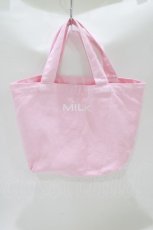 画像1: MILK / miniトート  ピンク H-26-09-16-1055-ML-BG-AK-ZH (1)