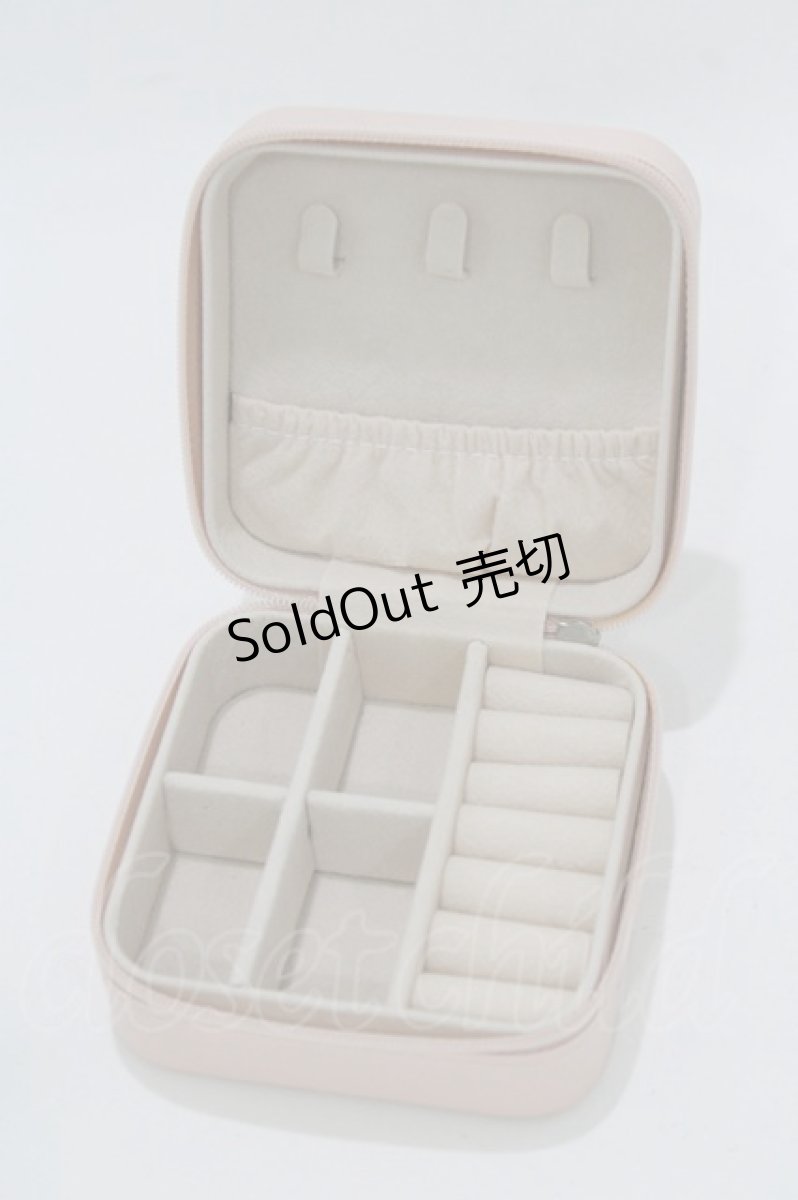 画像2: Q-pot. / コンパクトジュエリーケース  ピンク H-26-09-16-1071-QP-ZA-AK-ZH (2)