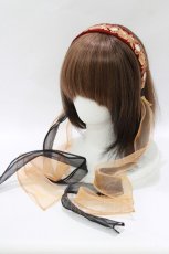 画像1: WITCH WATCH / カチューシャNo.2204  赤 H-26-09-16-1077-LO-AC-KB-ZH (1)