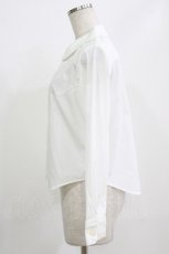 画像2: MILK / 丸襟ブラウス  オフ H-26-09-16-1019-ML-BL-AK-ZH (2)