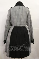 画像3: DimMoire / 闘心トレンチコート L ブラックチェック H-26-09-16-008-0-CO-NS-ZH (3)