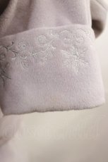 画像5: axes femme POETIQUE / 雪の結晶刺繍コート M ラベンダー H-26-09-16-024-AX-CO-YZ-ZH (5)
