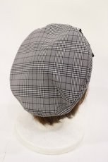 画像2: DimMoire / 闘心ベレー帽  ブラックチェック H-26-09-16-028-0-AC-NS-ZH (2)