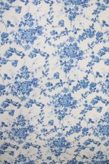 画像4: an another angelus / フロント開き小花柄ラッフルワンピース Free off white × blue H-26-09-17-022-CA-OP-NS-ZH (4)