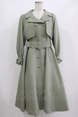 画像1: an another angelus / バックチュール切替トレンチコート Free L/GREEN H-26-09-17-024-CA-CO-NS-ZH (1)