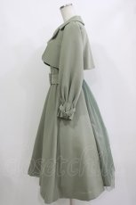 画像2: an another angelus / バックチュール切替トレンチコート Free L/GREEN H-26-09-17-024-CA-CO-NS-ZH (2)