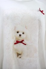 画像3: merry jenny / ribbon dog collage tee Free オフ H-26-09-17-1041-LO-TS-NS-ZH (3)