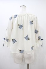 画像2: an another angelus / アスチルベ総刺繍オフショルブラウス F OFF×BL H-26-09-17-1059-CA-BL-YZ-ZH (2)