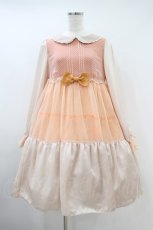 画像1: Emily Temple cute / Pecoワンピース Free オレンジ H-26-09-17-1022-ET-OP-NS-ZH (1)