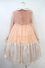 画像2: Emily Temple cute / Pecoワンピース Free オレンジ H-26-09-17-1022-ET-OP-NS-ZH (2)