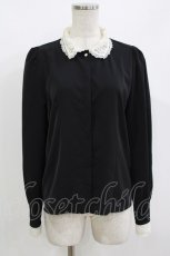 画像1: an another angelus / クレリックレース衿シャツ Free BLACK H-26-09-17-057-CA-BL-NS-ZH (1)