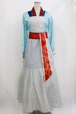 画像1: Secret Honey / Dragon Hanfu Costume (Mulan ver.) Free ブルー H-26-09-17-010-CA-OP-NS-ZH (1)