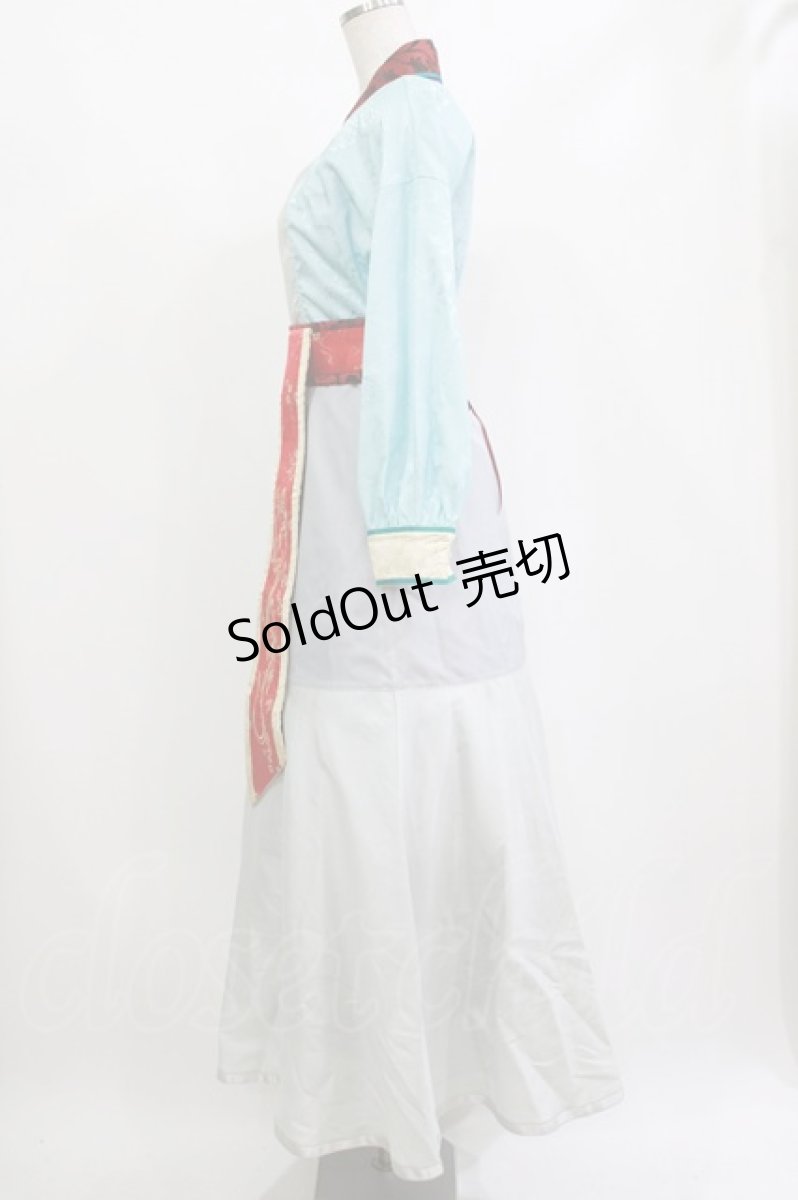 画像2: Secret Honey / Dragon Hanfu Costume (Mulan ver.) Free ブルー H-26-09-17-010-CA-OP-NS-ZH (2)