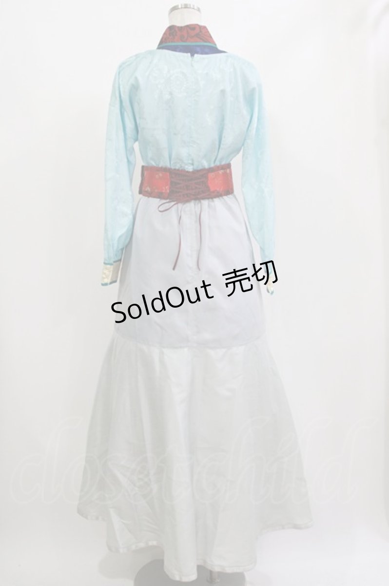 画像3: Secret Honey / Dragon Hanfu Costume (Mulan ver.) Free ブルー H-26-09-17-010-CA-OP-NS-ZH (3)