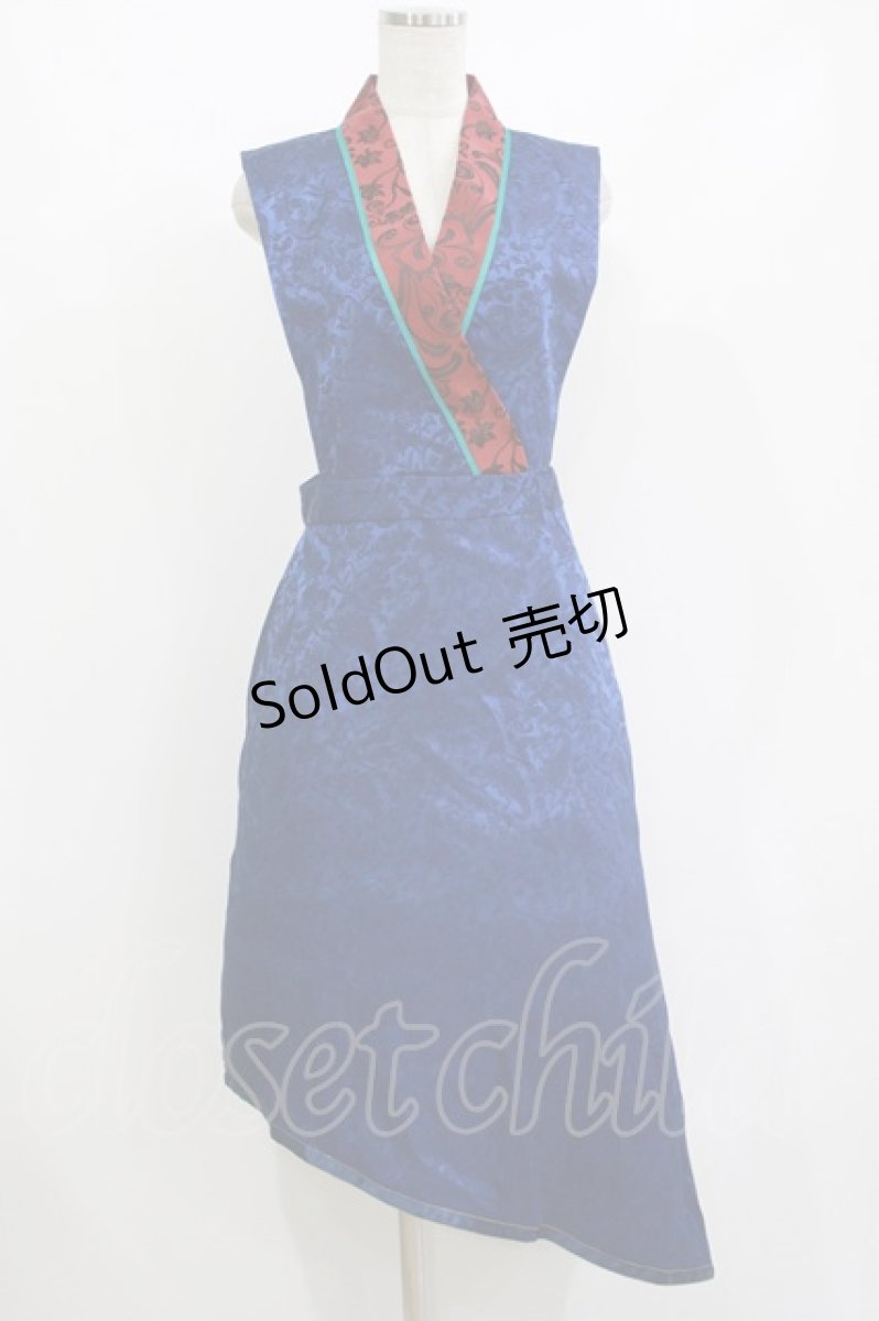 画像4: Secret Honey / Dragon Hanfu Costume (Mulan ver.) Free ブルー H-26-09-17-010-CA-OP-NS-ZH (4)