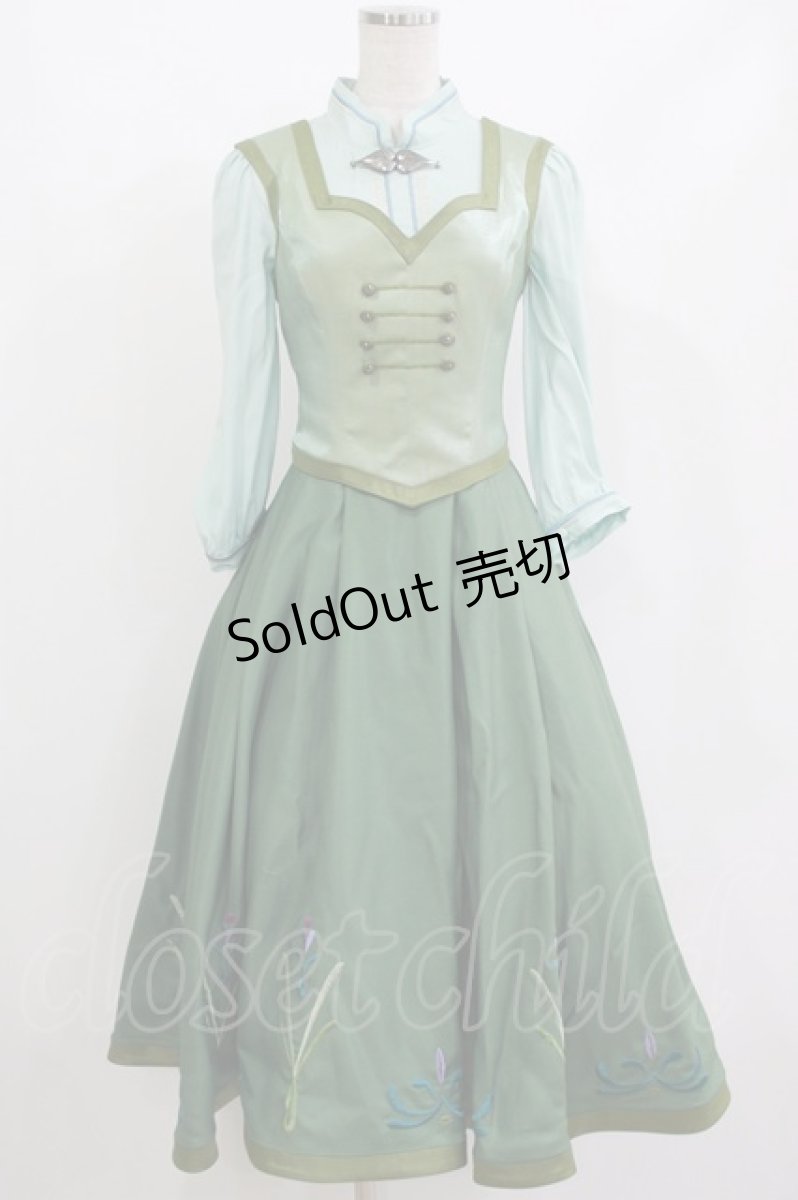 画像1: Secret Honey / Skate Dress (Frozen Anna ver.) 2 グリーン H-26-09-17-012-CA-OP-NS-ZH (1)
