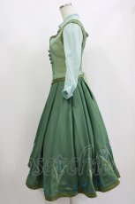 画像2: Secret Honey / Skate Dress (Frozen Anna ver.) 2 グリーン H-26-09-17-012-CA-OP-NS-ZH (2)