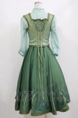 画像3: Secret Honey / Skate Dress (Frozen Anna ver.) 2 グリーン H-26-09-17-012-CA-OP-NS-ZH (3)