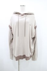 画像1: MILKBOY / VEST HOODIES  ベージュ H-26-09-18-028-MB-TO-KB-ZH (1)