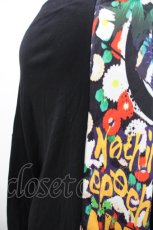 画像3: NieR Clothing / 和柄切替ハイネックカットソー F 黒 H-26-09-18-030-PU-TO-AK-ZH (3)
