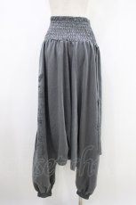画像3: Ozz Croce / ハイウエストサルエルパンツ  グレー H-26-09-18-033-OO-PA-AK-ZH (3)