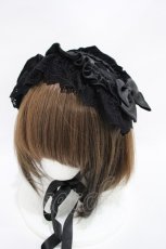 画像1: ATELIER PIERROT / Adenophora Headdress  黒 H-26-09-18-034-EL-ZA-AK-ZH (1)